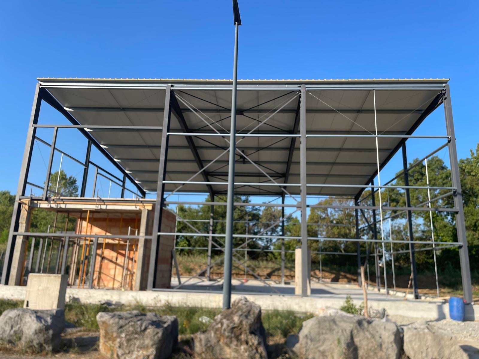 Charpente sur mesure Ardèche — Duffaud Métallerie