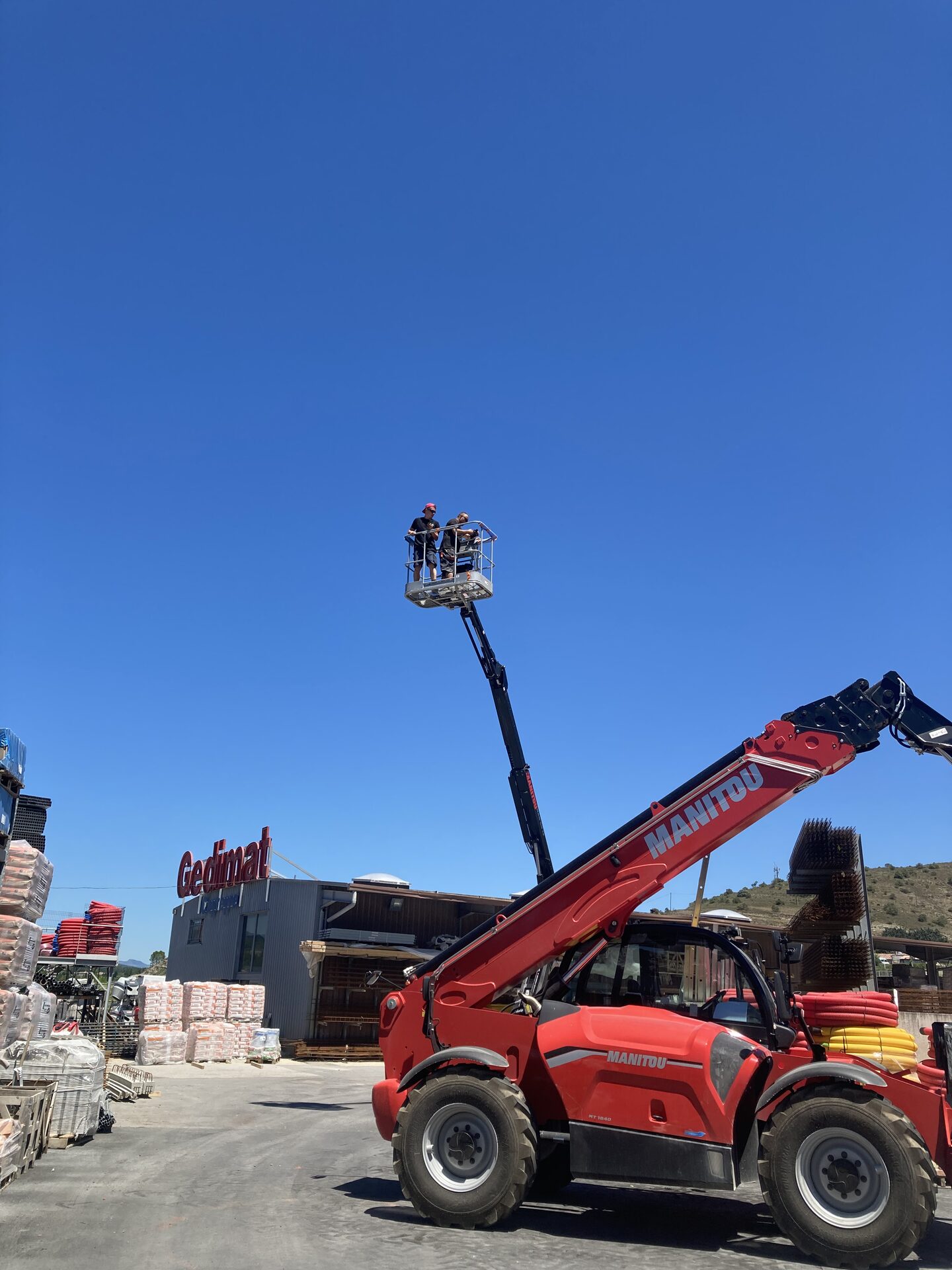 Intervention chantier Duffaud Métallerie Ardèche